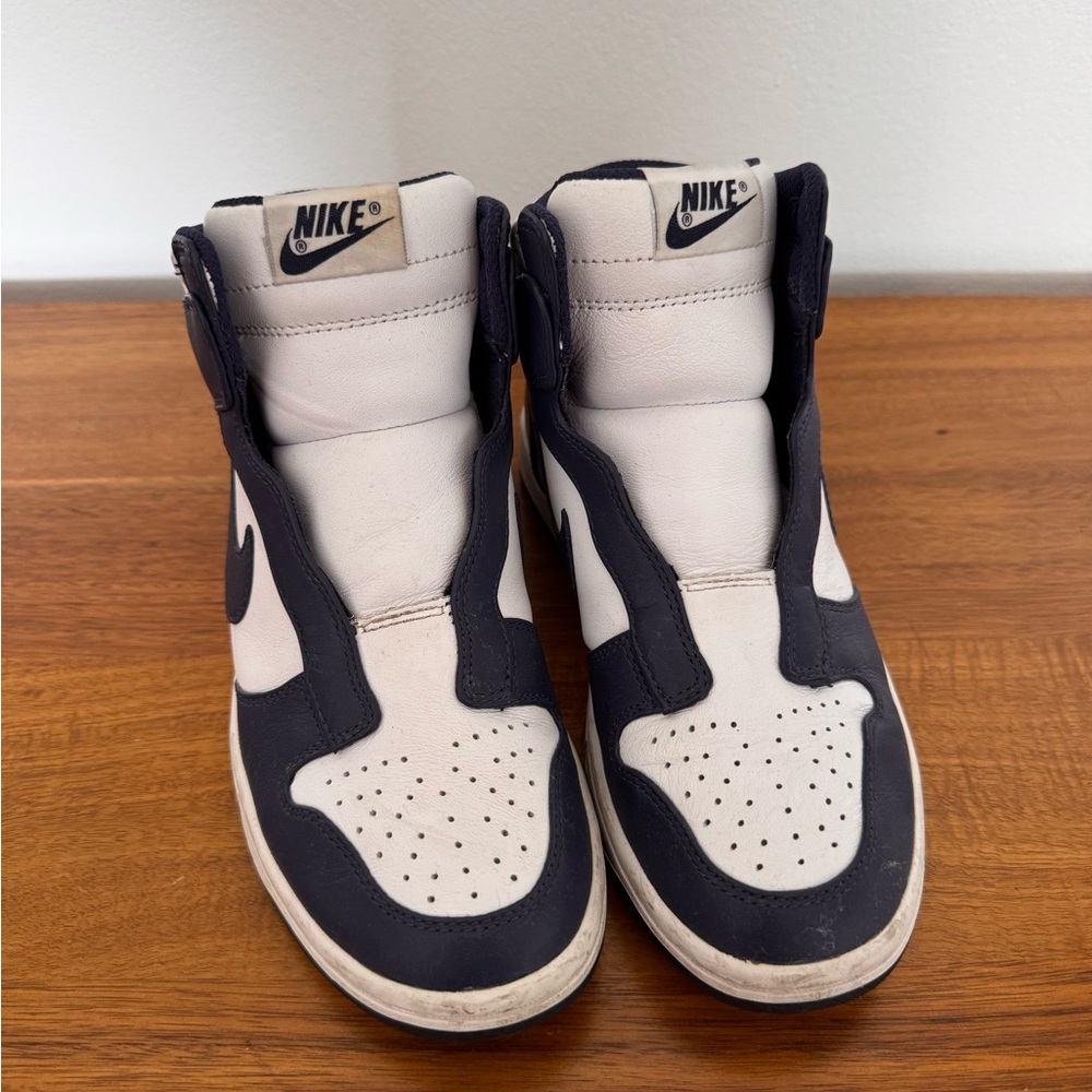 Nike x Sacai Navy and White Sneakers